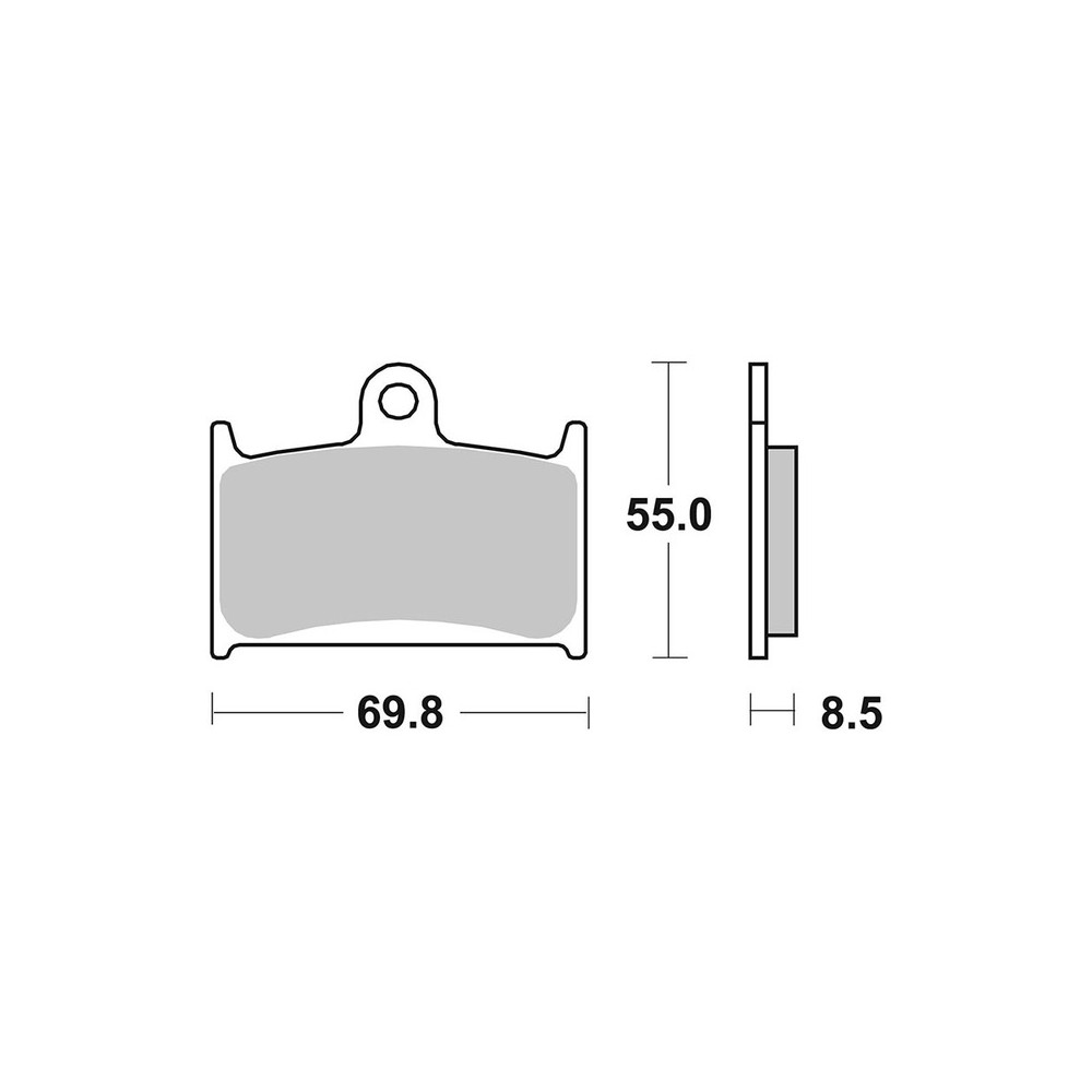 Brake Pads Brembo SA07SU14SA - 07SU14SA