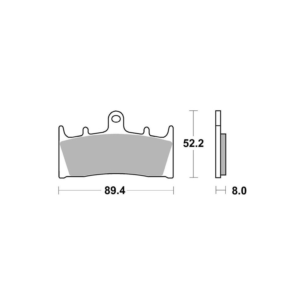 Brake Pads Brembo SA07SU19SA - 07SU19SA
