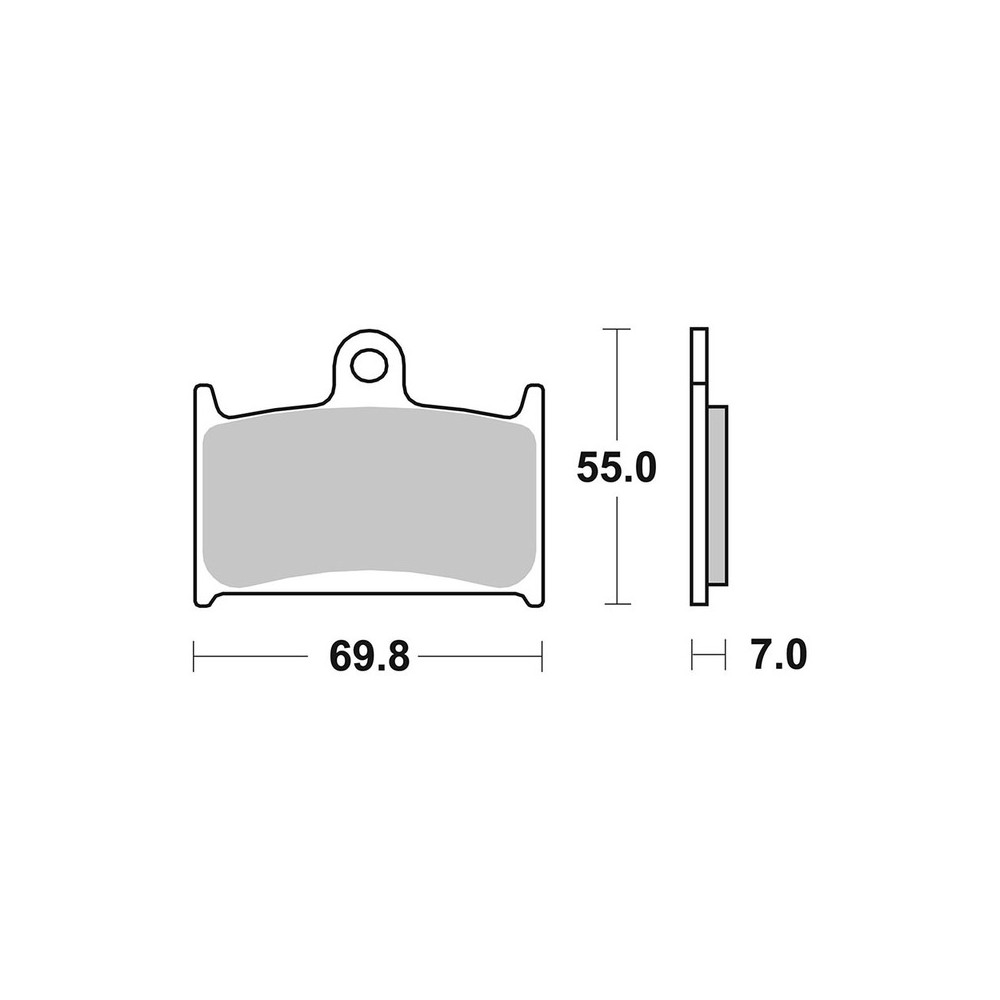 Brake Pads Brembo SA07SU22SA - 07SU22SA