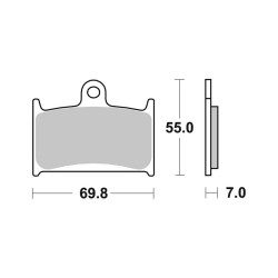 Brake Pads Brembo SA07SU22SA - 07SU22SA