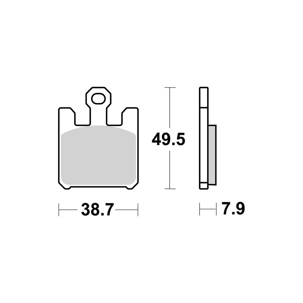 Brake Pads Brembo LA07SU26LA - 07SU26LA