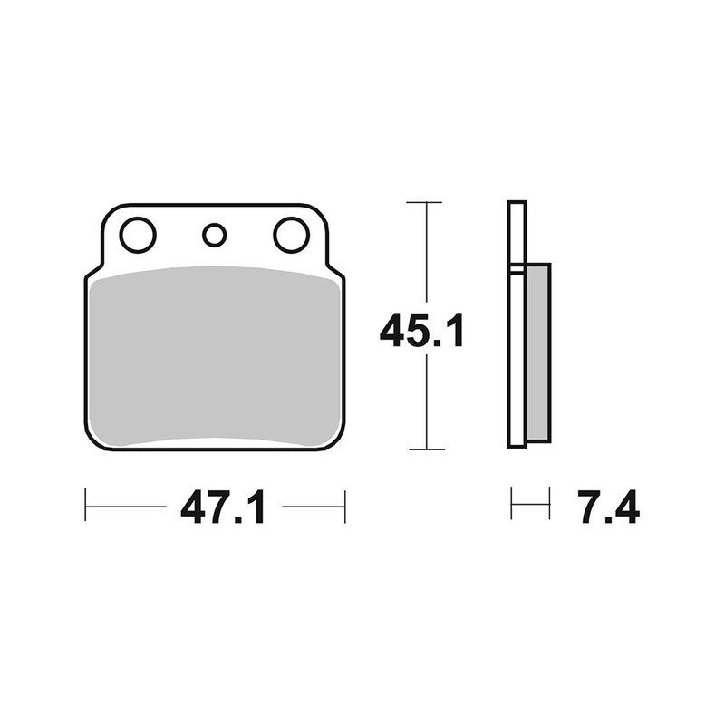 Brake Pads Brembo GENUINE07SU2906 Brake Pads Brembo