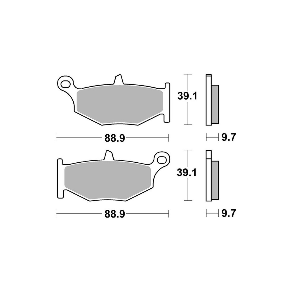 Brake Pads Brembo SP07SU32SP - 07SU32SP