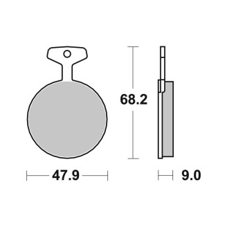 Brake Pads Brembo GENUINE07YA0207 Brake Pads Brembo