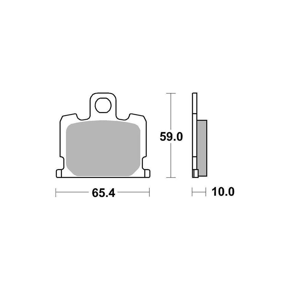 Brake Pads Brembo GENUINE07YA0809 - 07YA0809