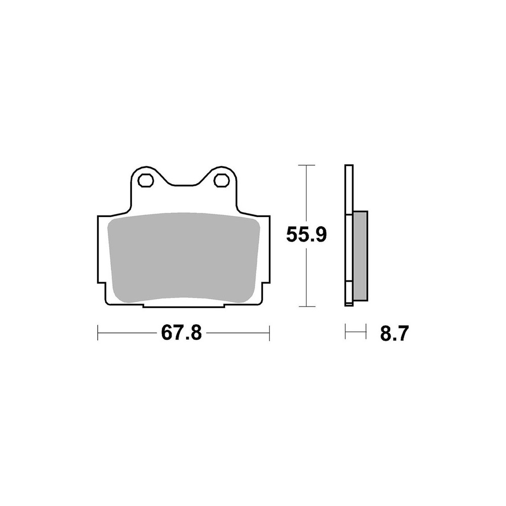 Brake Pads Brembo SP07YA12SP - 07YA12SP