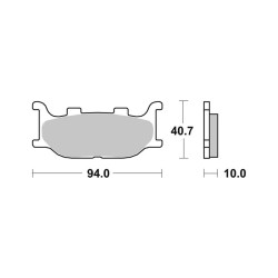 Brake Pads Brembo SA07YA34SA Brake Pads Brembo