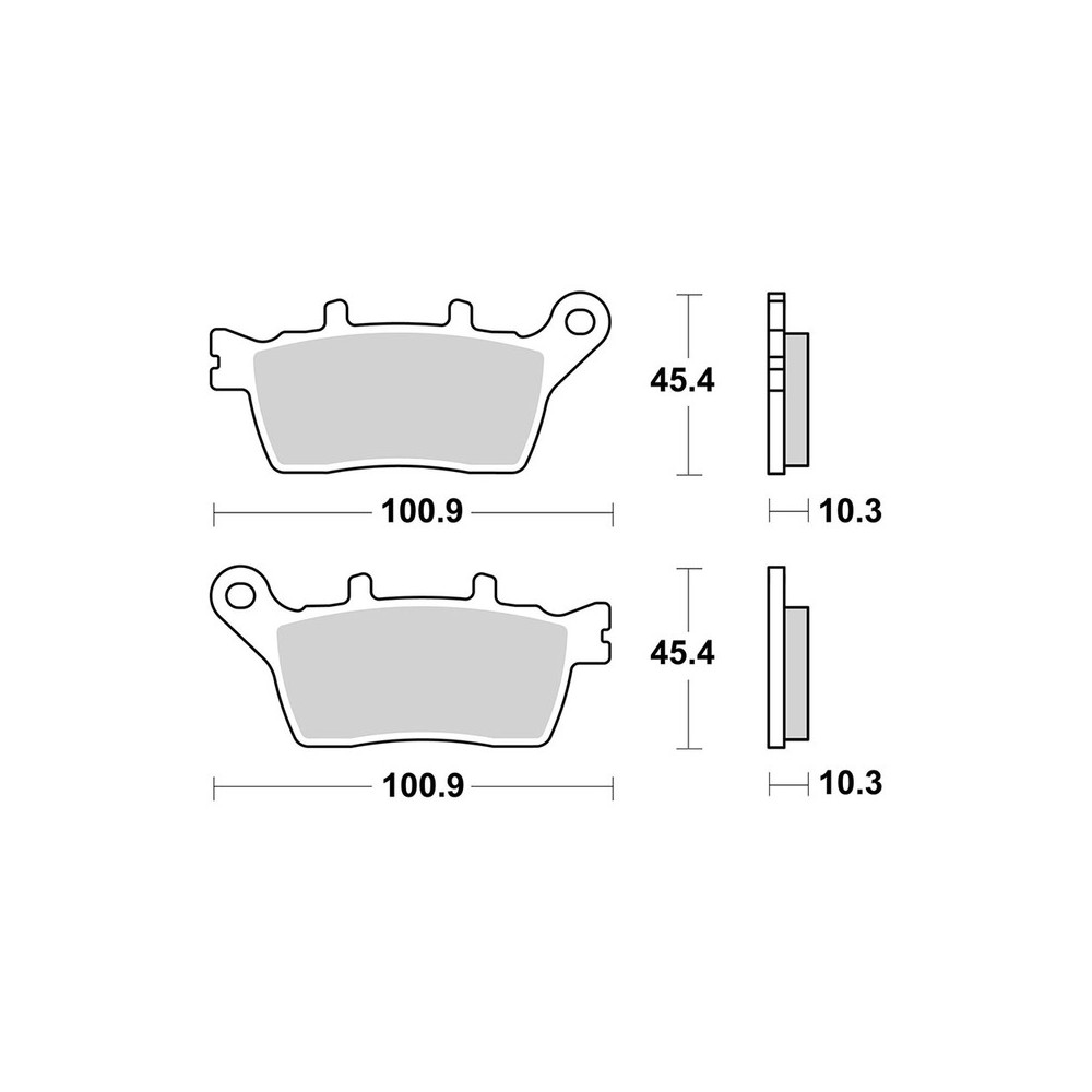 Brake Pads Brembo SP07YA60SP - 07YA60SP