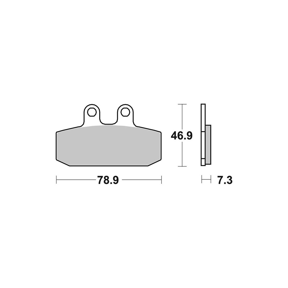 Brake Pads Brembo CC07006 - 07006