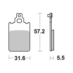 Brake Pads Brembo CC07009 - 07009