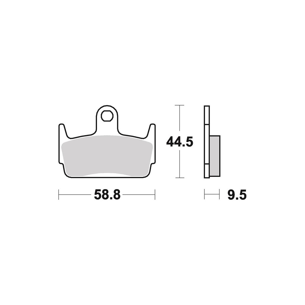 Brake Pads Brembo CC07016 - 07016