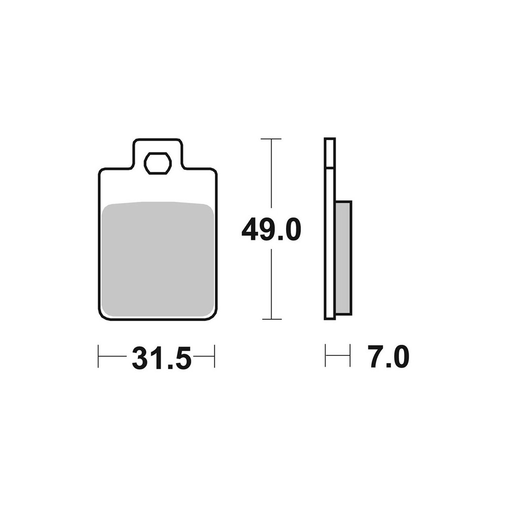 Brake Pads Brembo CC07017 - 07017
