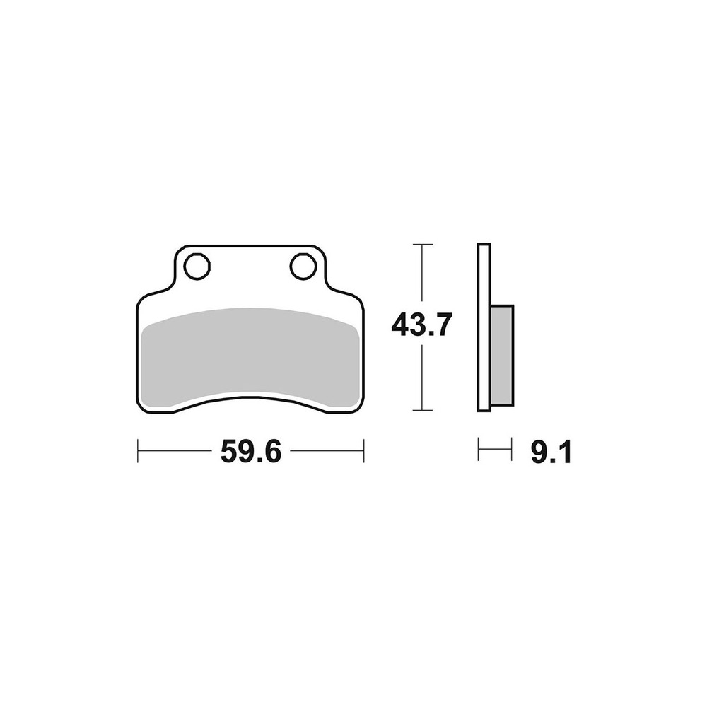Brake Pads Brembo CC07018 - 07018