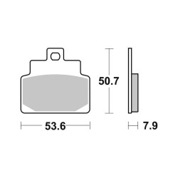 Brake Pads Brembo CC07021 - 07021