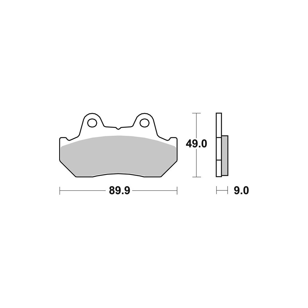 Brake Pads Brembo CC07025 - 07025