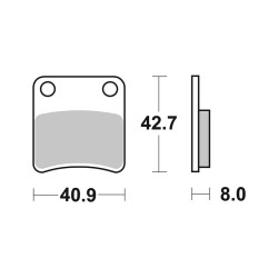 Brake Pads Brembo CC07032 - 07032