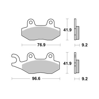 Brake Pads Brembo CC07035 Brake Pads Brembo