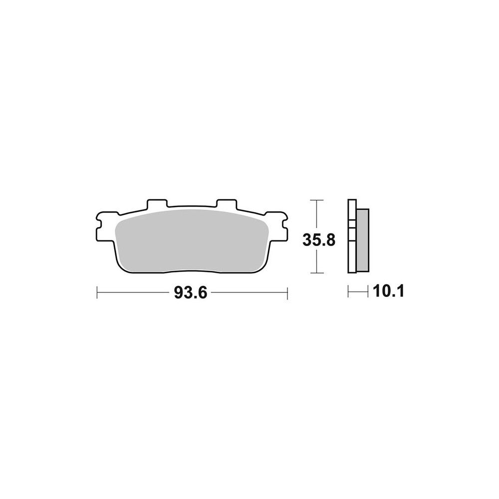 Brake Pads Brembo CC07040 - 07040
