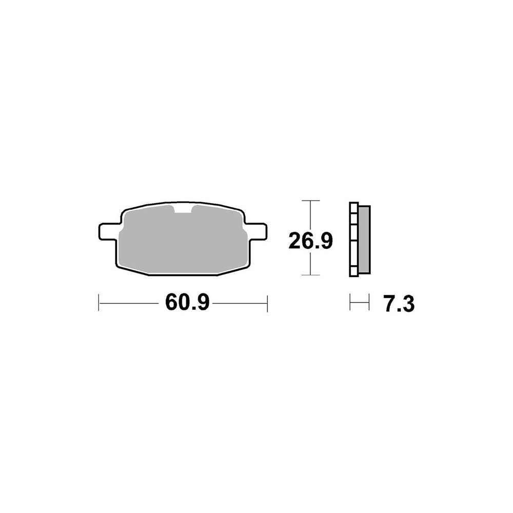 Brake Pads Brembo CC07041 - 07041