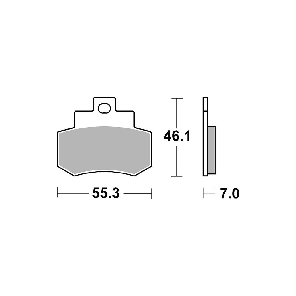 Brake Pads Brembo CC07051 - 07051