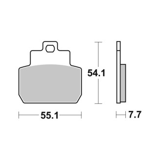 Brake Pads Brembo CC07061 Brake Pads Brembo