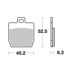Brake Pads Brembo XS07066XS Brake Pads Brembo