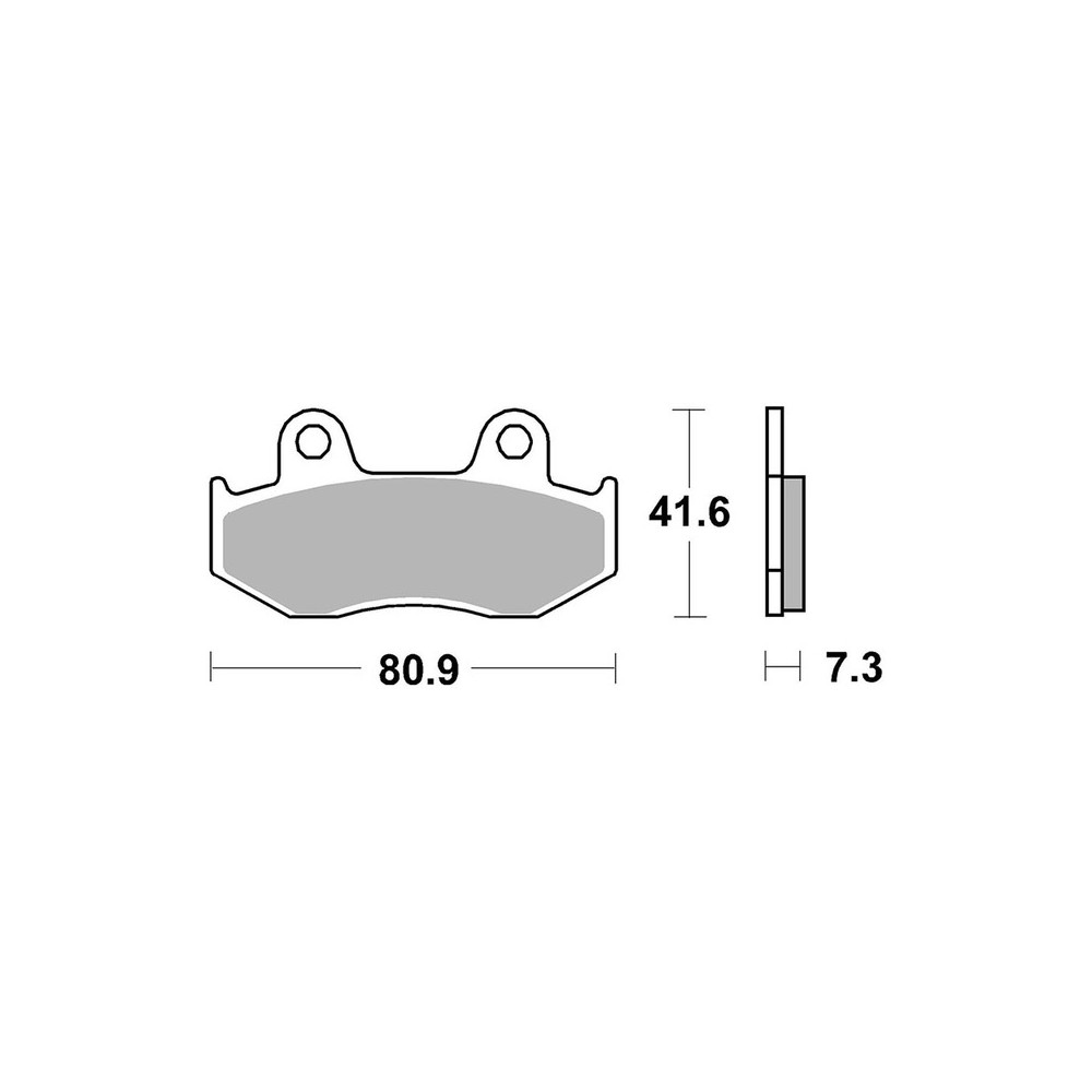 Brake Pads Brembo CC07078 - 07078