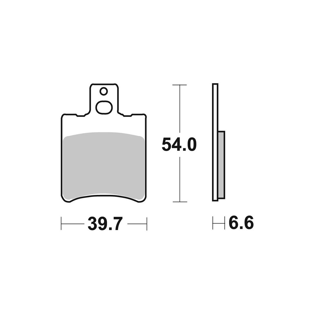 Brake Pads Brembo CC07086 - 07086