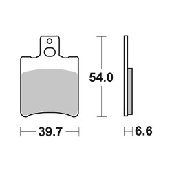 Brake Pads Brembo CC07086 - 07086