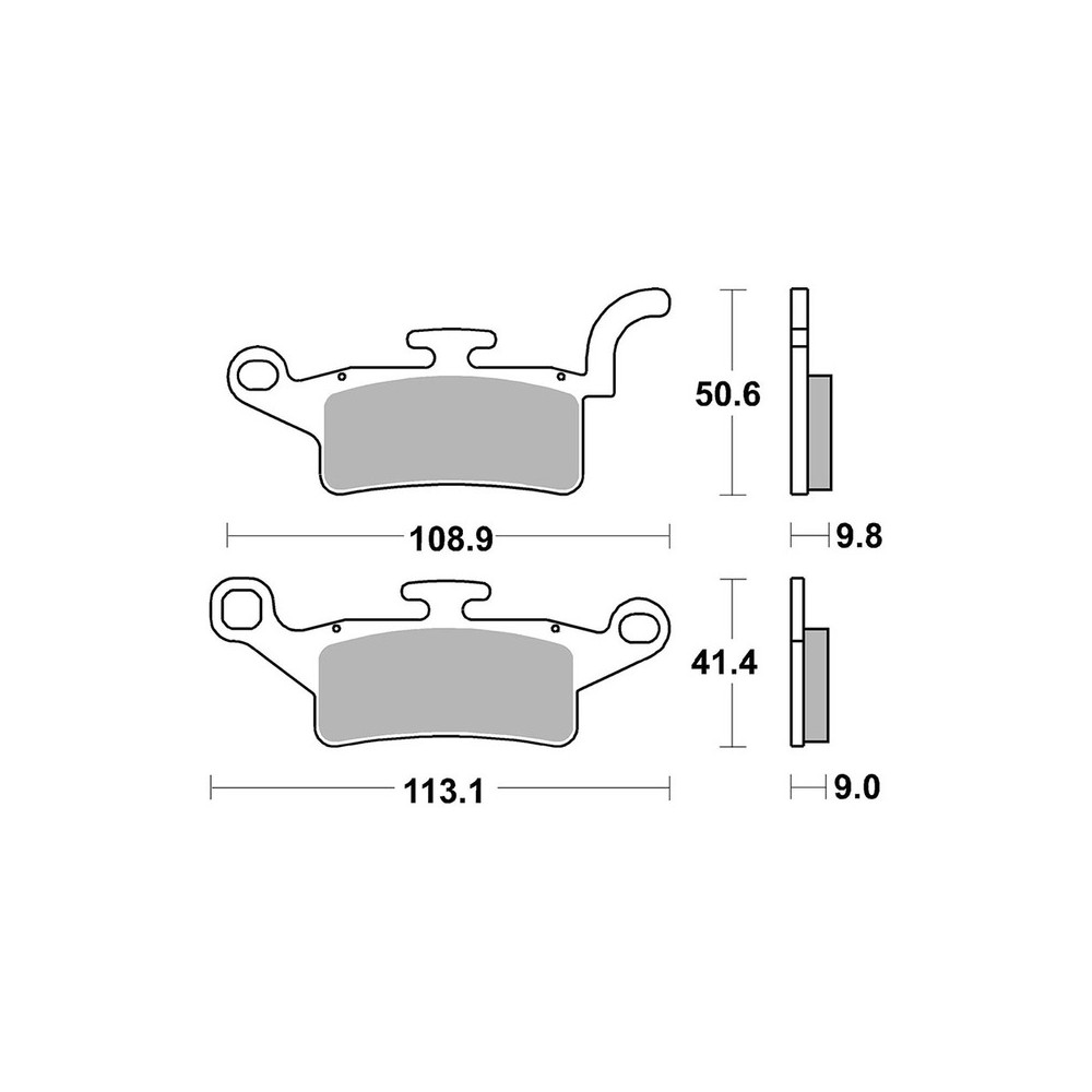Brake Pads Brembo CC07093 - 07093