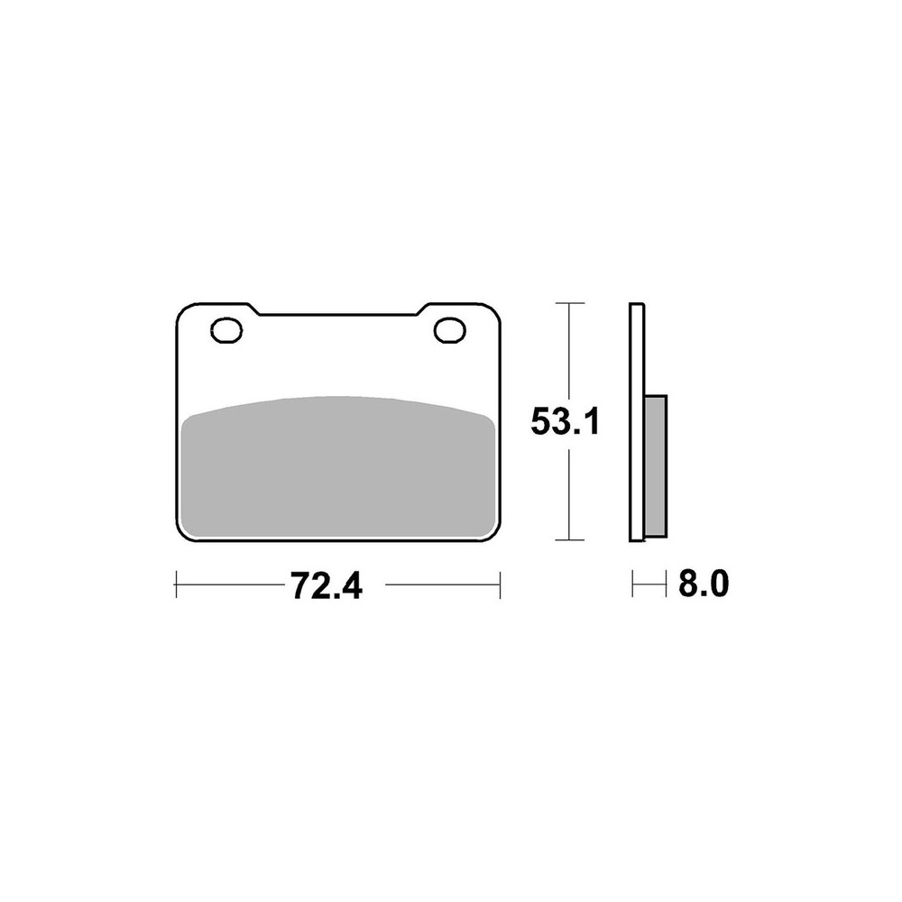 Brake Pads Brembo XS07101XS - 07101XS