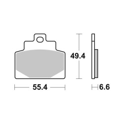 Brake Pads Brembo CC07108 Brake Pads Brembo