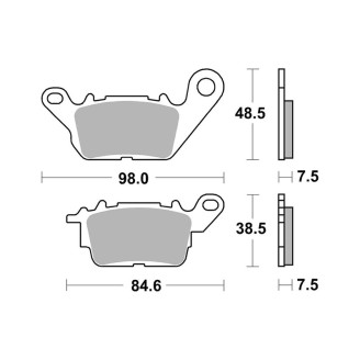 Brake Pads Brembo CC07113 Brake Pads Brembo