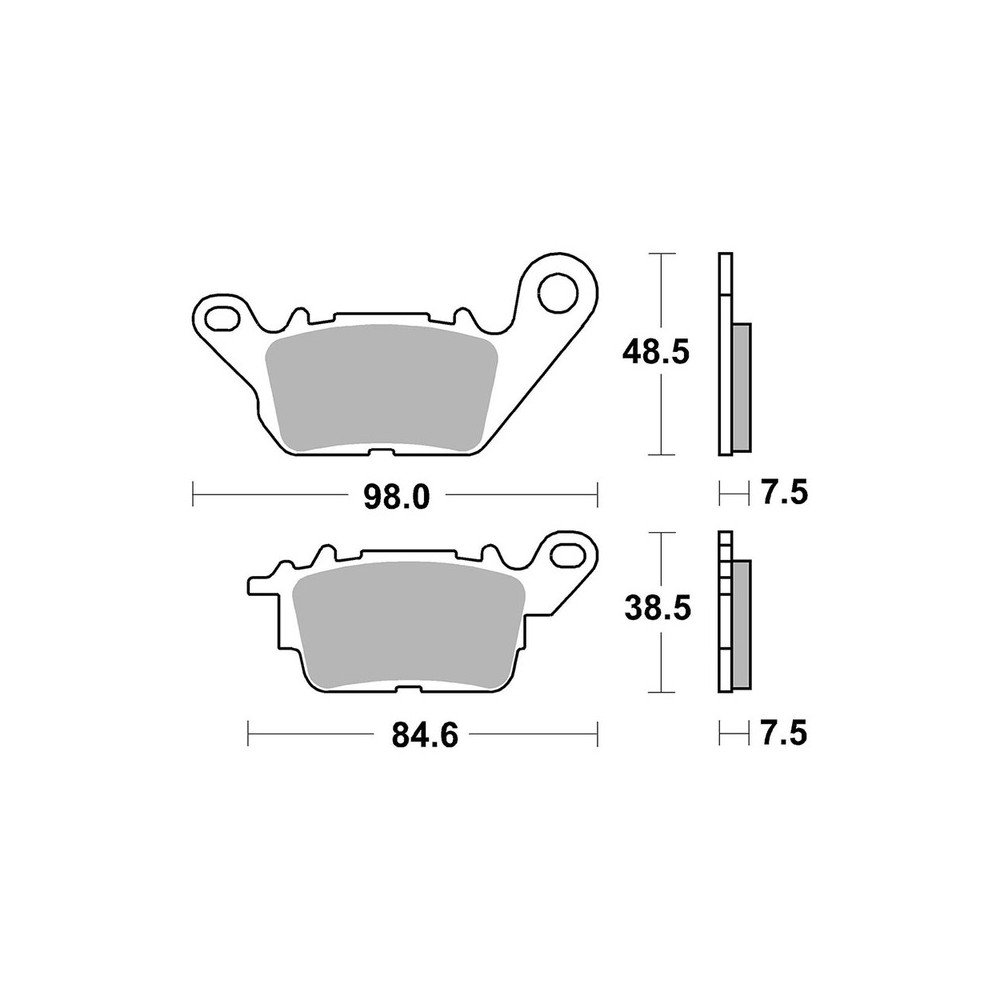 Brake Pads Brembo CC07113 - 07113