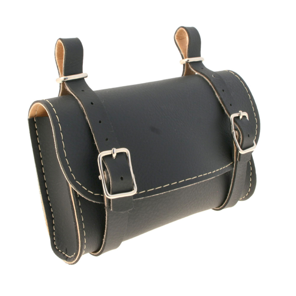 Borsa sottosella ECOPELLE - nero Seitentaschen Easy