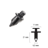 RMS Plastic rivet Honda 90654-MCA-000 Fairings and Plastics RMS