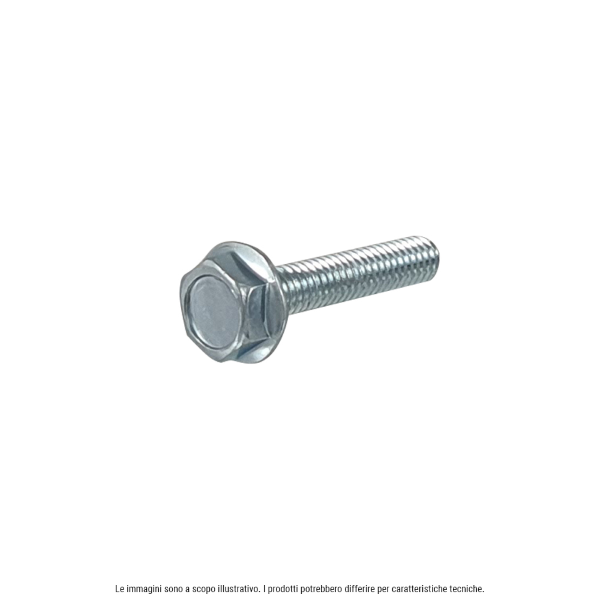 RMS Galvanized hexagonal head screw with flange M5X20 Small Metal Parts RMS