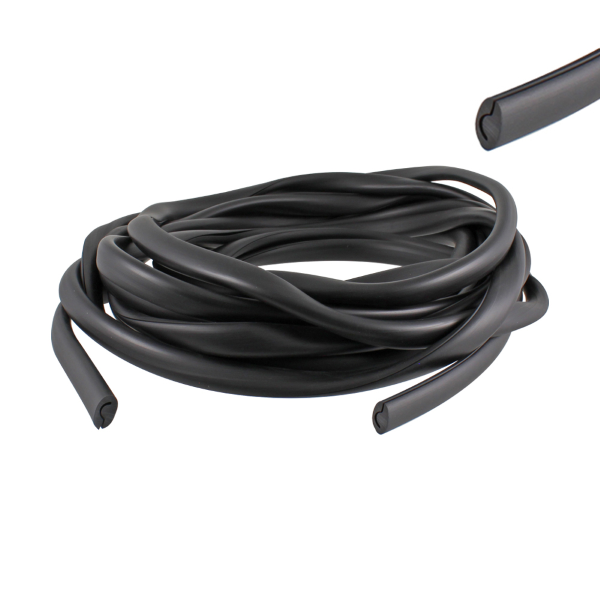 Bord de bouclier noir MT.RMS Classic Piaggio Vespa 50-90-125 cc-Et3 Profils de carrosserie Vespa Rms Classic