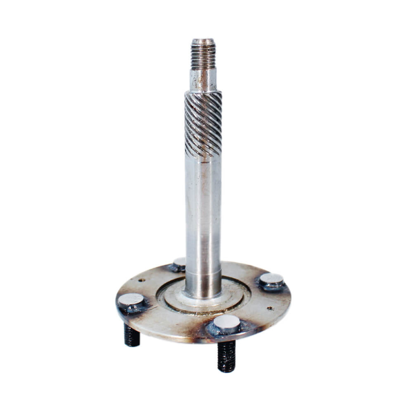 Axe de roue avant, pour Vespa 8 jante fermée, RMS Classic Piaggio Vespa 125 V1-33-VM-VN-VNA-VNB1-2-150 VL-VB1T-T2-T3-VBA-VBB 00 Tambours de frein et accessoires Rms Classic