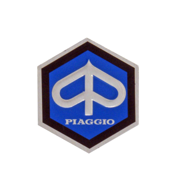 Emblema RMS Classic Hexagonal Piaggio 152280 Placas de identificación - Escudos - Frisos Rms Classic