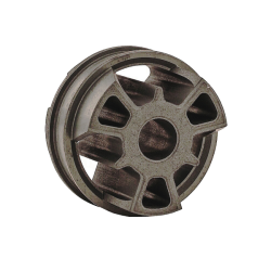 FRONT FORK PISTON REBOUND 25.00mm V3 1x1.20 BLEED CRF450R 17 Suspension spare parts and small parts Showa