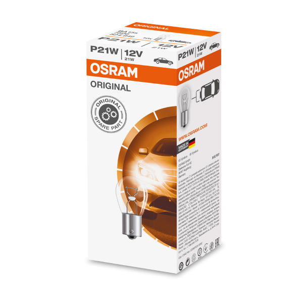 Lampadina OSRAM 7506 BA15s P21W Lampadine OSRAM