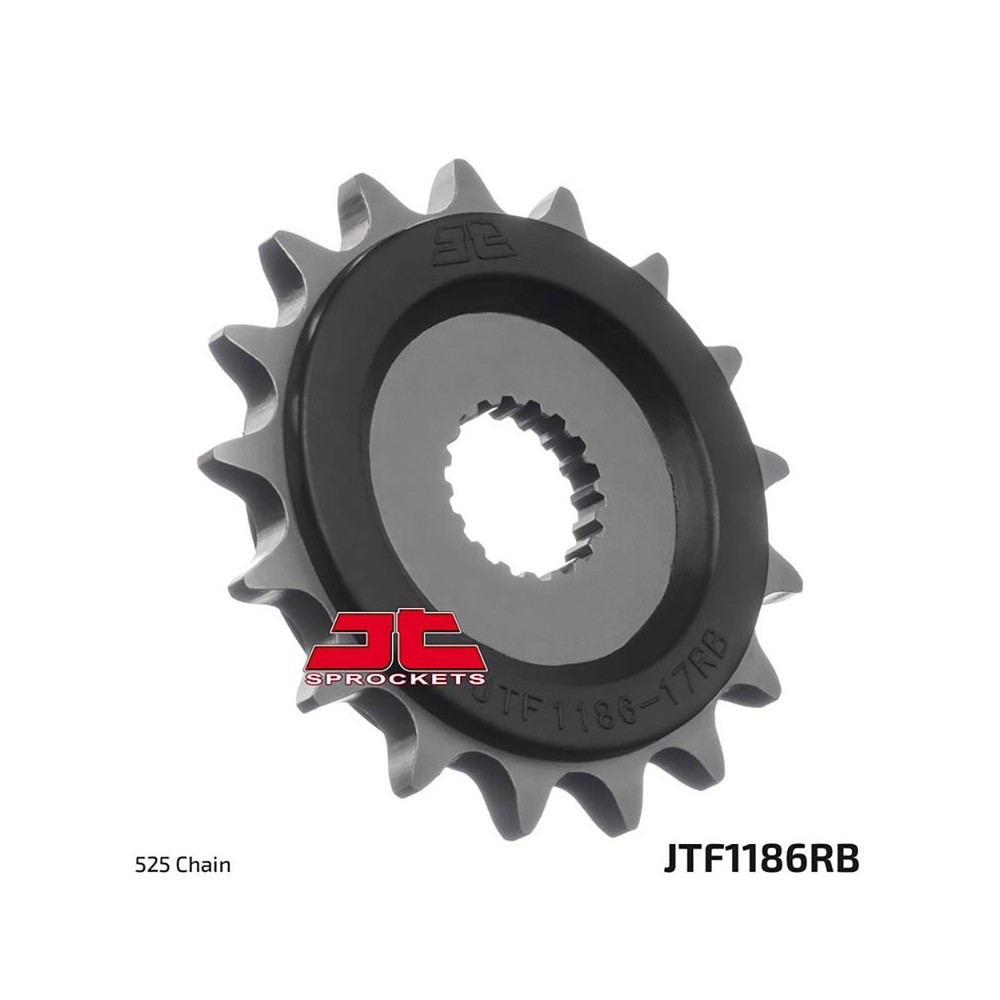 Rubber Cushioned sprockets1186 z16 Rb - JTF1186.16RB