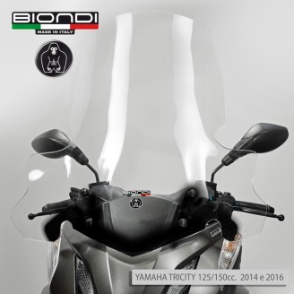 Windscreen Tricity 125 155 14 for YAMAHA Tricity 125 14-17 and other model Windshields and Fairings BIONDI