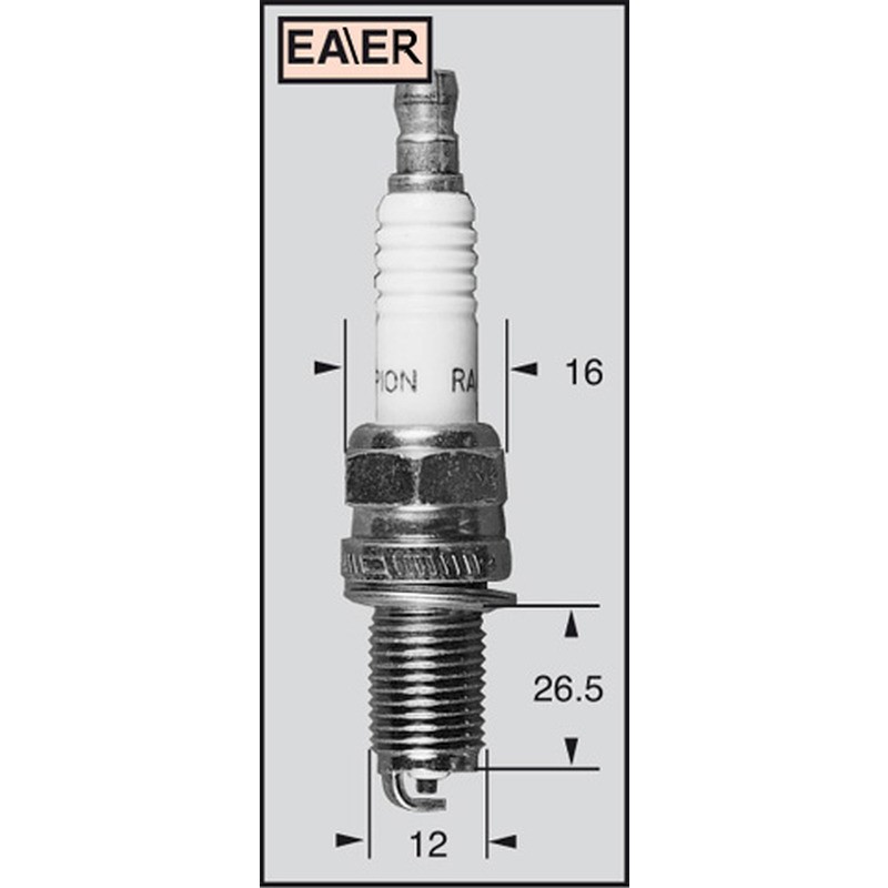 Spark Plug CHAMPIONREA8MCX CCH991 for POLARIS Sportsman XP/EPS 850 09 Spark Plugs Champion