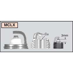 Spark Plug CHAMPIONREA8MCX CCH991 for POLARIS Sportsman XP/EPS 850 09 Spark Plugs Champion