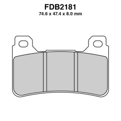 Ferodo Brake Pads FDB2181ST for HONDA CBR600RR Fireblade 05-07 and other model Mescola Sinter Moto Ferodo