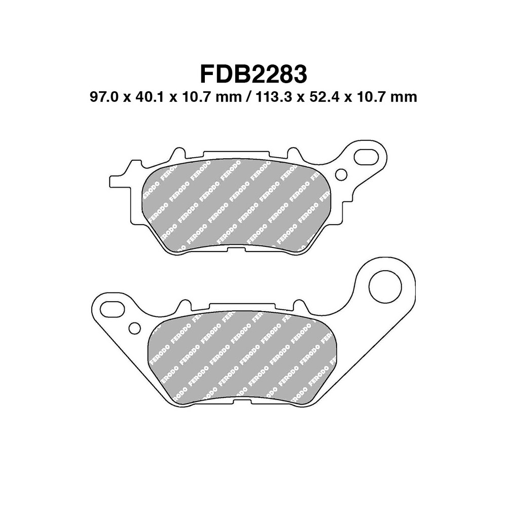 Ferodo Brake Pads FDB2283EF - FDB2283EF