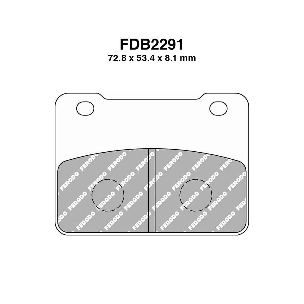 Ferodo Brake Pads FDB2291EF - FDB2291EF