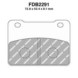 Pastiglie Ferodo FDB2291EF per AEON : Elite I 400 14-14 e altri modelli Mescola Organica Moto Ferodo